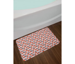 Mandarins on Branches Bath Mat