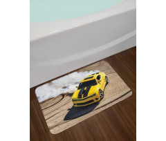 Racer Speedy Sports Car Bath Mat