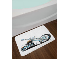 American Motorcycle Sport Bath Mat