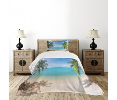 Panoramic View Beach Bedspread Set