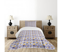 Chrysanthemum Pattern Bedspread Set