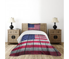 July Fourth Freedom Day Bedspread Set