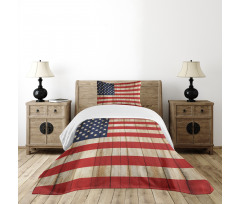 Independence Day in July Bedspread Set