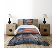 Patriotic National Flag Bedspread Set