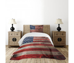 Independence Day Wall Bedspread Set