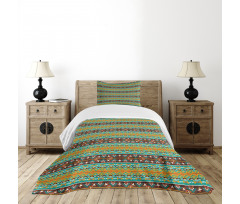 Tribal Art Pattern Bedspread Set