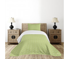 Vortex Whirlpool Motif Bedspread Set