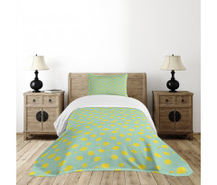 Dandelion Flower Buds Bedspread Set