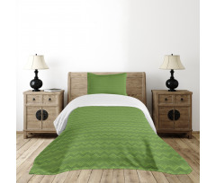 Monotone Big Small Circles Bedspread Set