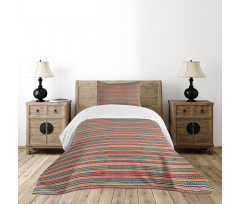 Arrows Triangles and Rhombs Bedspread Set