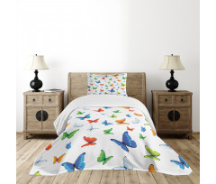 Butterflies Animal Bedspread Set