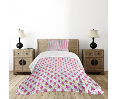 Cheerful Bitten Popsicles Bedspread Set