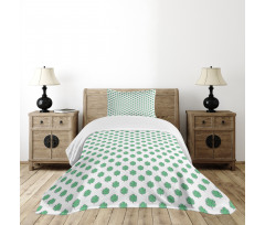 Hawaiian Arcadia Monstera Bedspread Set