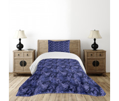 Night Jungle Panther Eyes Bedspread Set