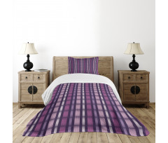 Abstract Stripes Bars Bedspread Set