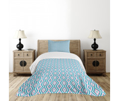 Nested Rhombuses Bedspread Set