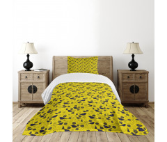 Avian and Petals Bedspread Set