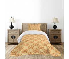 Nostalgic Tulip Flowers Art Bedspread Set