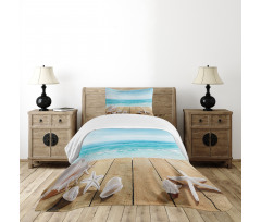 Sunshine Maldives Deck Bedspread Set