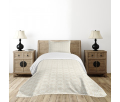 Lattice of Geometry Bedspread Set