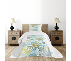 Chamomiles Wild Flower Bedspread Set