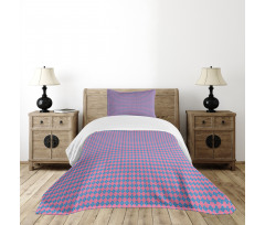 Eastern Traditional Grid Bedspread Set