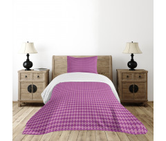 Oriental Pink and Purple Bedspread Set