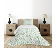 Adorably Dinosaur Cartoon Bedspread Set