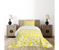 Delicious Citrus Fruits Art Bedspread Set