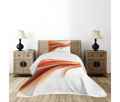 Blurred Smock Art Rays Bedspread Set