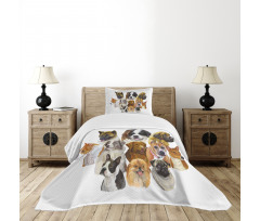 Portraits Breeds Bedspread Set