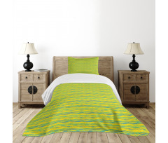 Grunge Abstract Art Bedspread Set