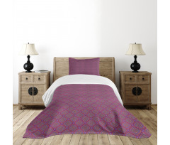 Eastern Orient Motifs Bedspread Set