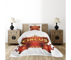 Carnival Sign Nightlife Bedspread Set