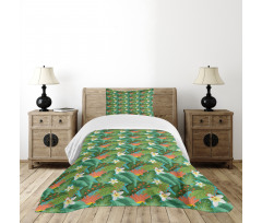 Close up Exotic Plantation Bedspread Set