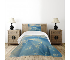 Sunrise Foggy Morning Bedspread Set