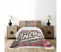 Vintage Cinema Movie Star Bedspread Set