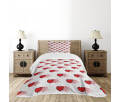 Hearts Lollipops Bedspread Set