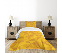 Abstract Mosaic Design Bedspread Set