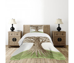 Sketch Nature Bedspread Set