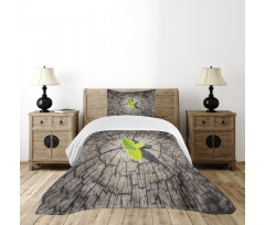 Dried Earth Planet Bedspread Set