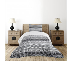 Nordic Snowflake Pattern Bedspread Set