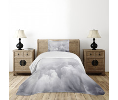 Dark Clouds Moody Sky Bedspread Set