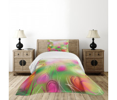 Tulips Urban Graphic Bedspread Set