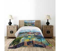 Town Tallinn Estonia Bedspread Set