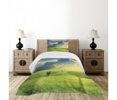 Summer Spring Rural Bedspread Set
