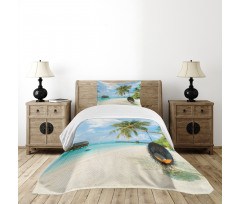 Exotic Maldives Sea Bedspread Set