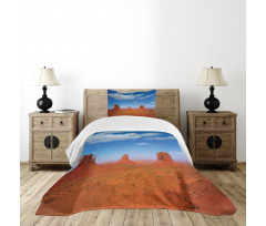 Historical Wild West Bedspread Set