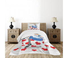 Alice with Cup Bedspread Set