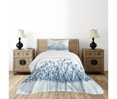 X-Ray Floral Nature Bedspread Set